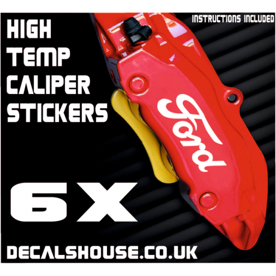 FORD V2 Caliper Stickers...