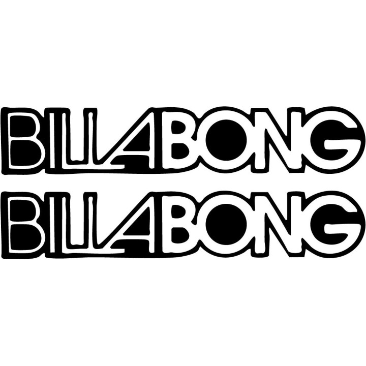 Buy Billabong Text Outer Surfing Decal Sticker Online