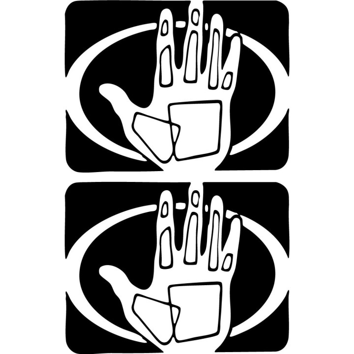 Buy Body Glove Square Surfing Decal Sticker Online