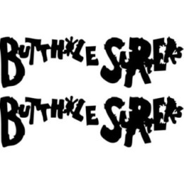 Butthole Surfers Stickers – Band Logo Decals (2-Pack)