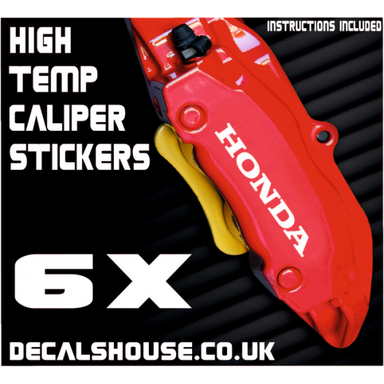 HONDA Caliper Stickers Kit...