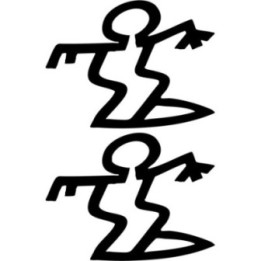 Da Hui Surfing Stickers – Hawaiian Surf Culture Decals (2-Pack)