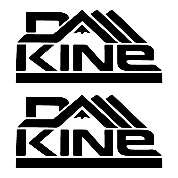 Buy Dakine Stacked Surfing Decal Sticker Online