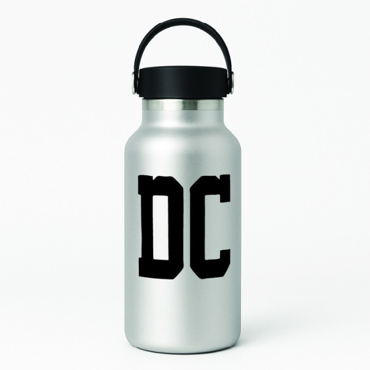DC Shoes College Logo Stickers – Skate Decals (2-Pack)