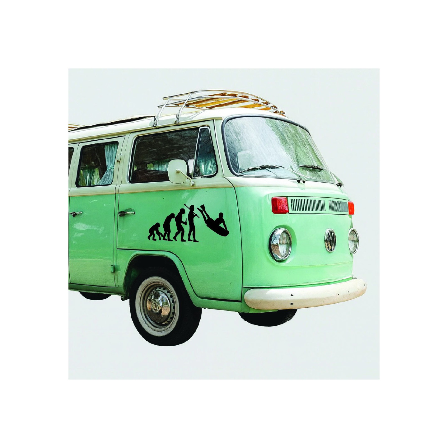 Buy Evolution Of Bodyboarding Surf Vinyl Sticker Decal Online