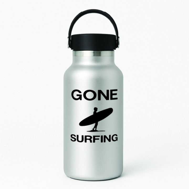 Buy Gone Surfing Vinyl Car Window Laptop Decal Sticker Online