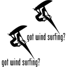 Buy Got Wind Surfing Vinyl Decal Sticker Online