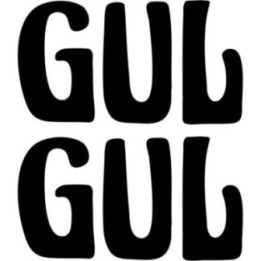 Buy Gul Retro Text Surfing Decal Sticker Online