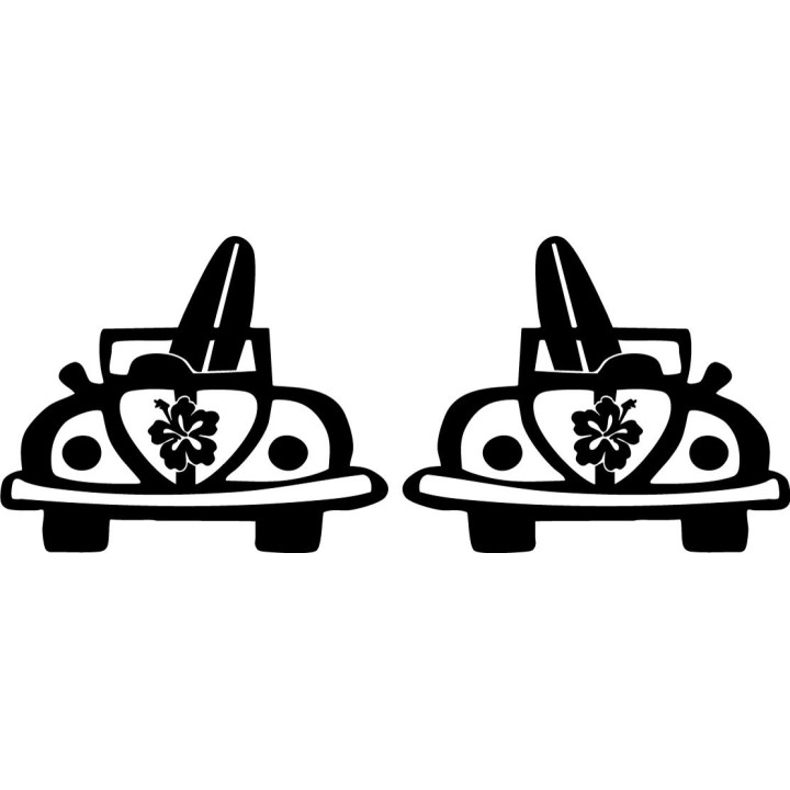 Buy Hawaii Surf Vinyl Decal Sticker Online