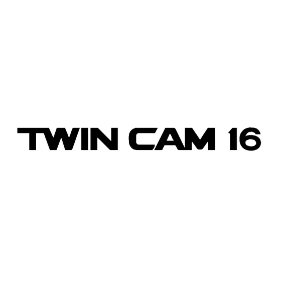 Twin Cam 16 Decal Sticker
