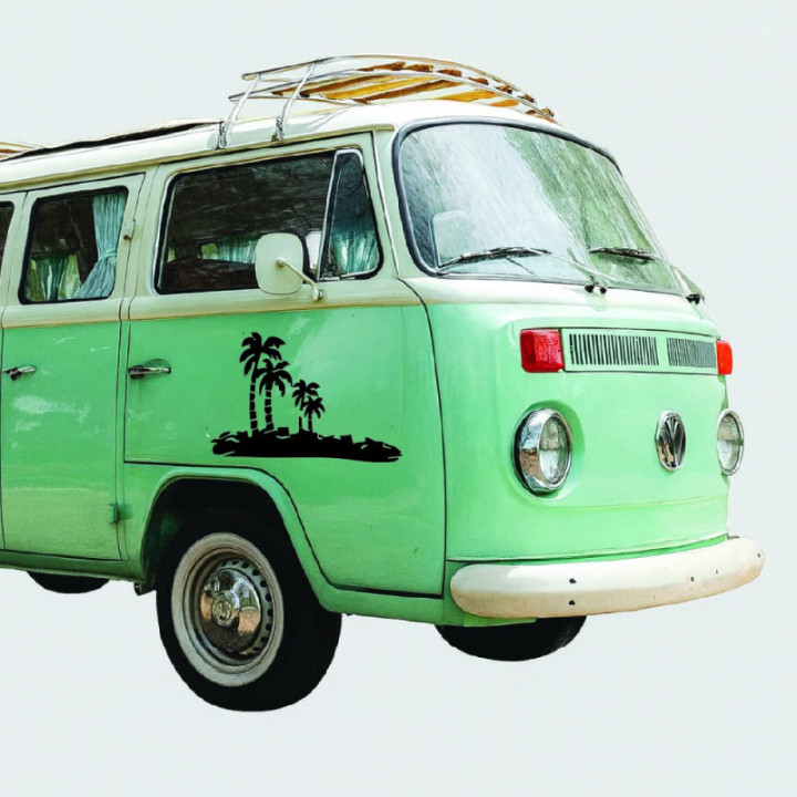 Buy Island Die Cut Vinyl Decal Online