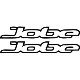 Buy Jobe Text Outline Surfing Decal Sticker Online