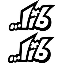 Buy Lib Tech Mayhem Surfing Decal Sticker Online