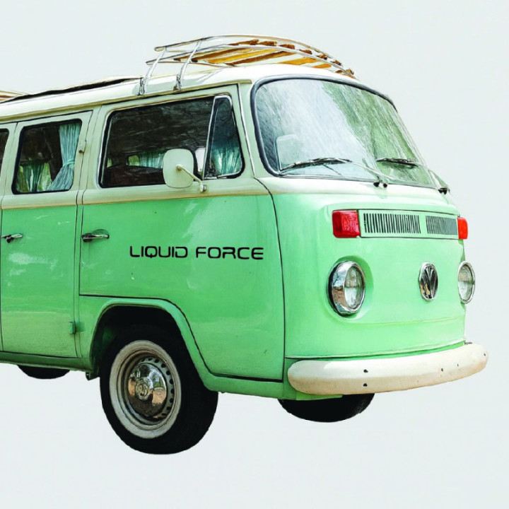 Buy Liquid Force Text Inner Surfing Decal Sticker Online