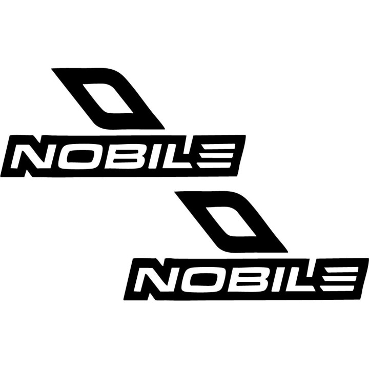 Buy Nobile Kitesurfing Slanted Bold Surfing Decal Sticker Online