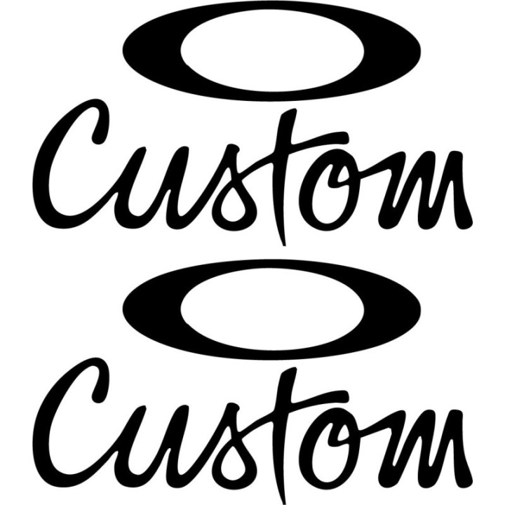 Oakley Custom Stickers – Surf Ski Snow Decals (2-Pack)