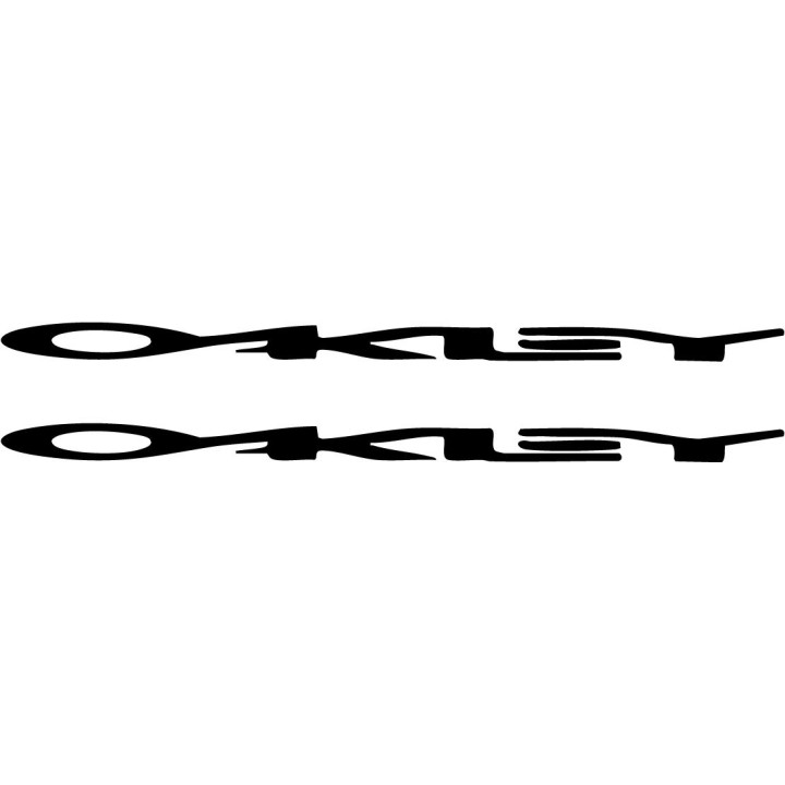 Oakley Stickers – Ski Surf Snow Lifestyle Decals (2-Pack)