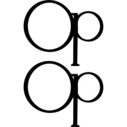 Ocean Pacific Simple Stickers – OP Surf Minimal Decals (2-Pack)