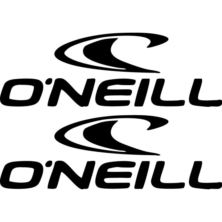 O'Neill Origins Stickers – Surf Heritage Wetsuit Lifestyle Decals (2-Pack)