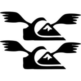 Buy Quiksilver Wings Surfing Decal Sticker Online