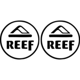 Reef Circle Surfing Stickers – Board Van Surf Decals (2-Pack)