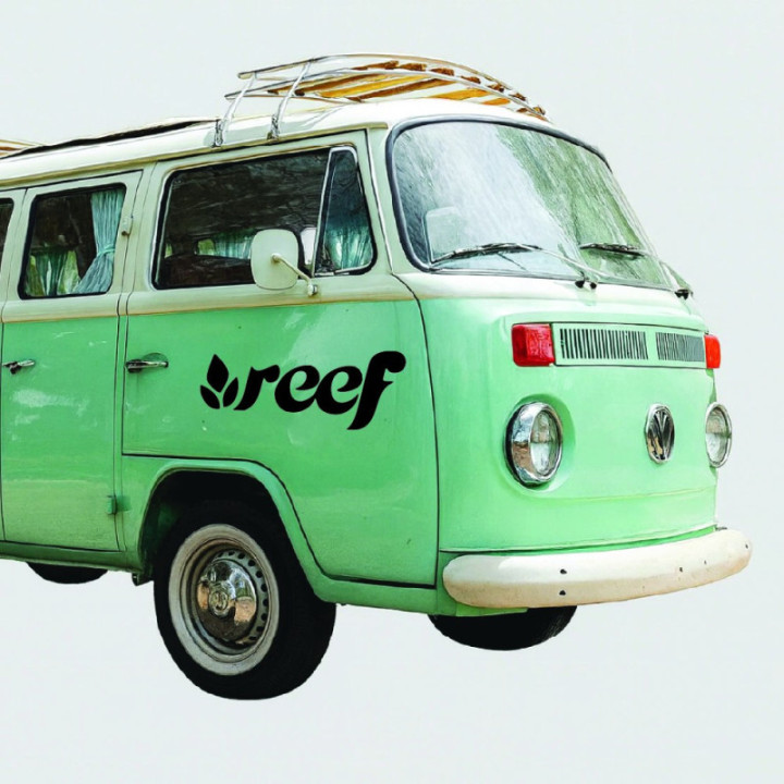Buy Reef Flower Surfing Decal Sticker Online