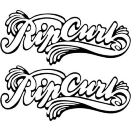 Buy Rip Curl Fancy Surfing Decal Sticker Online