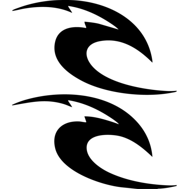 Rip Curl Flash Stickers – Surf Lifestyle Decals (2-Pack)