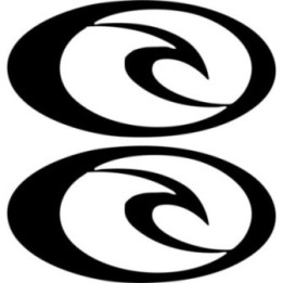 Buy Rip Curl Girls Surfing Decal Sticker Online