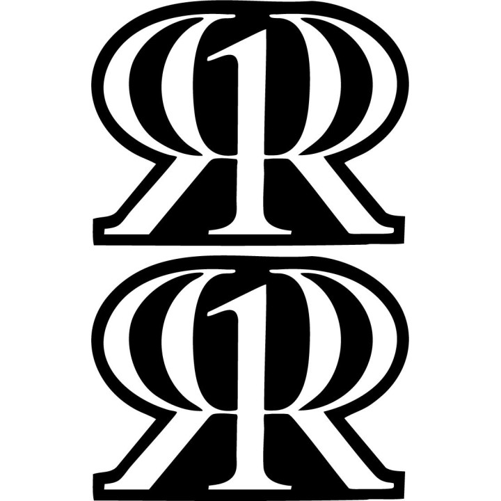 Ronix Regal Stickers – Wakeboard Wake Surf Boat Decals (2-Pack)