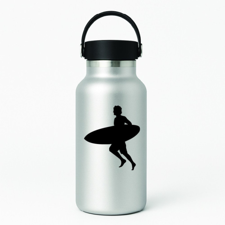 Buy Running Surfing Sticker Vinyl Decal Online