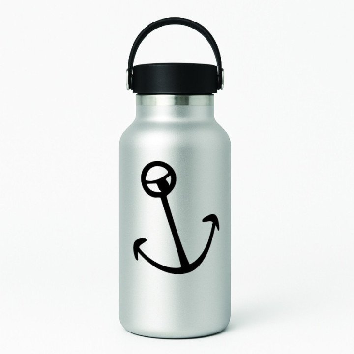 Buy Rvca Anchor Surfing Decal Sticker Online