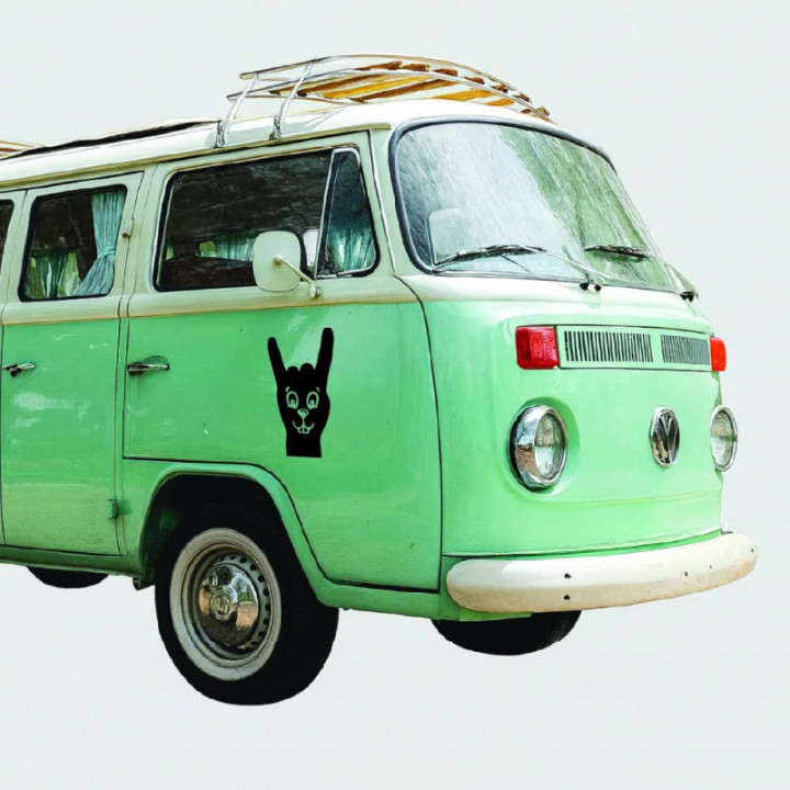 Buy Rvca Out Surfing Decal Sticker Online