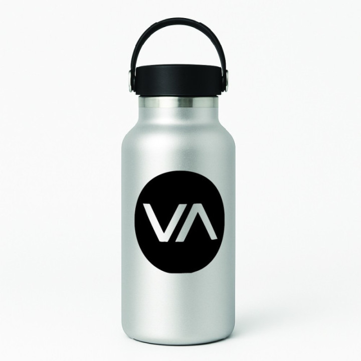 Buy Rvca Round Surfing Decal Sticker Online