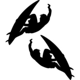 Buy Stylish Surfing Sticker Vinyl Decal Online