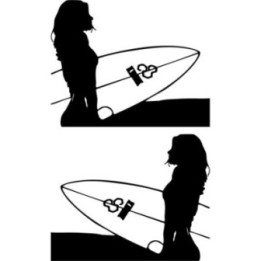 Buy Surfer Vinyl Decal Sticker Online