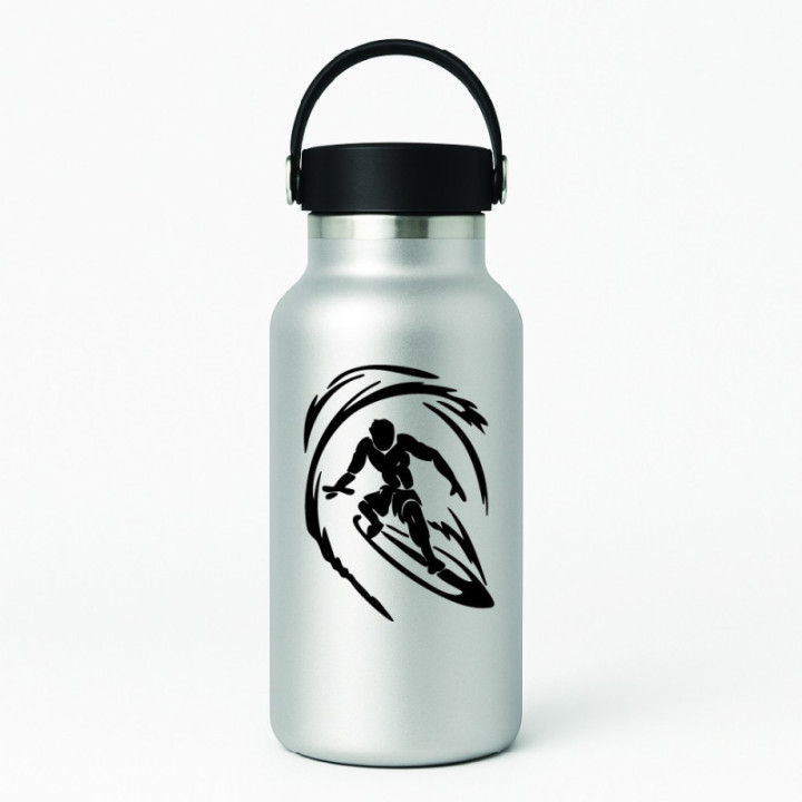 Buy Tribal Surfing Vinyl Decal Sticker Online