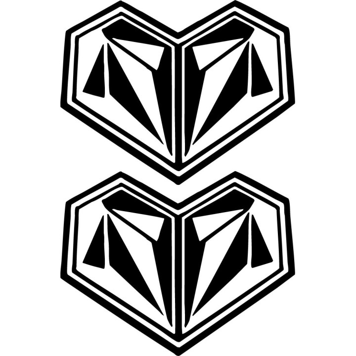 Buy Volcom Heart Surfing Decal Sticker Online