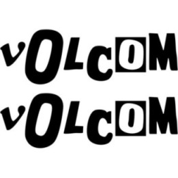 Buy Volcom Letters Surfing Decal Sticker Online