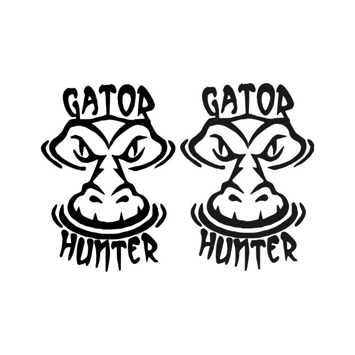 Alligator Decal Sticker V12 - DecalsHouse