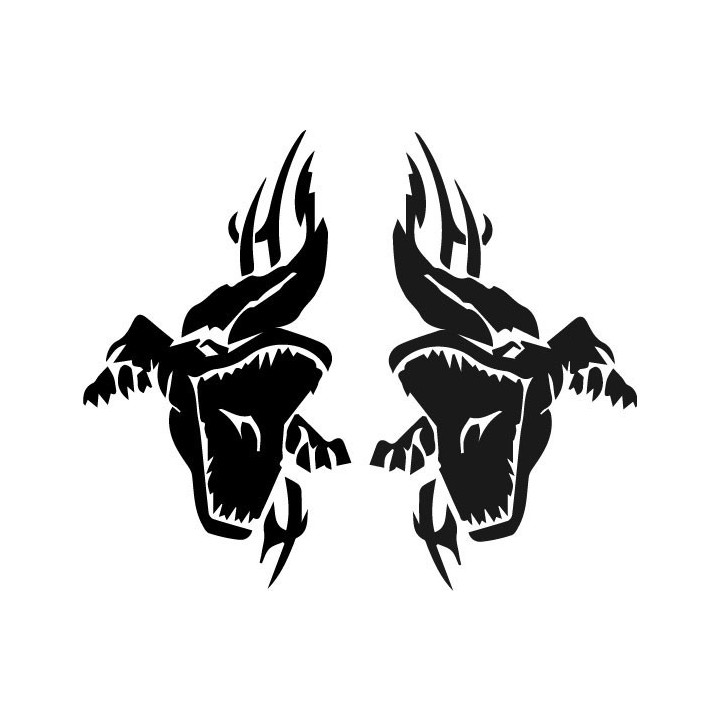Alligator Decal Sticker V28 - DecalsHouse