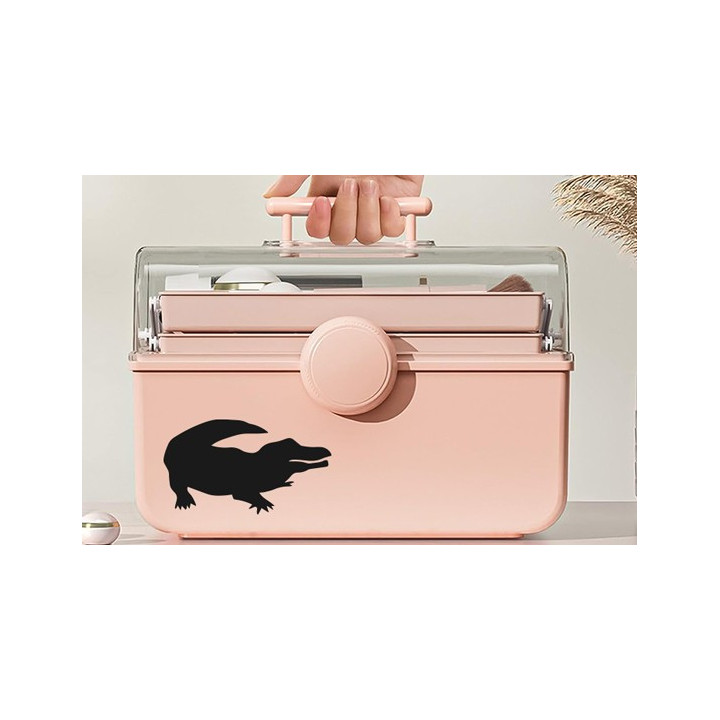 Alligator Decal Sticker V7 - DecalsHouse