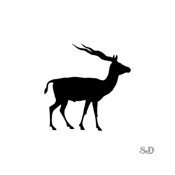 Antelope Decal Sticker V3 - DecalsHouse