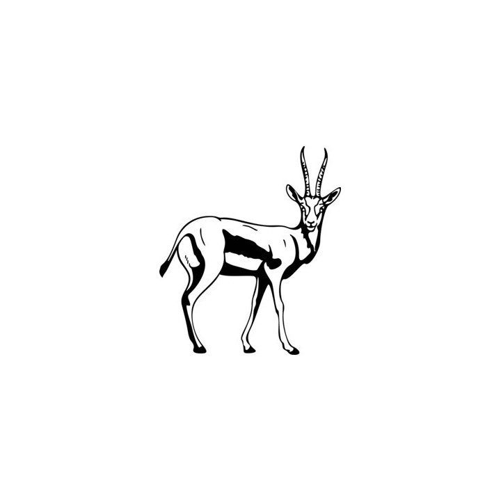 Antelope Decal Sticker V9 - DecalsHouse