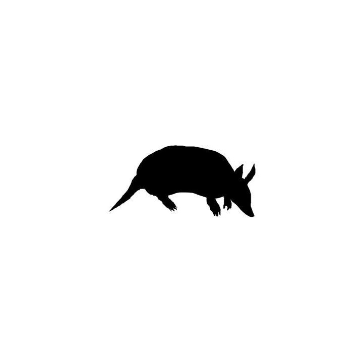 Armadillo Decal Sticker V33 - DecalsHouse