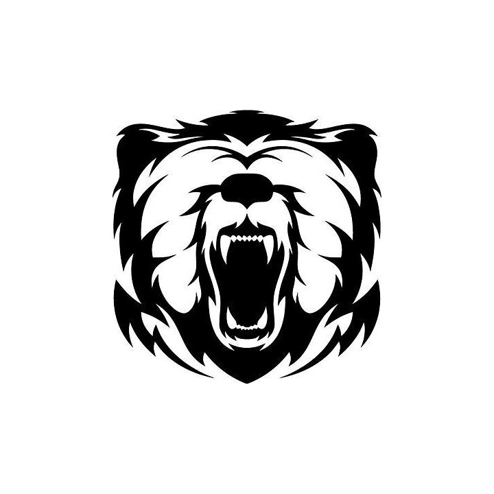 Bear Vinyl Decal Sticker V110 - DecalsHouse