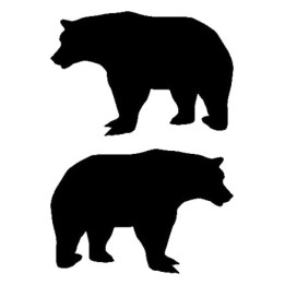 Bear Vinyl Decal Sticker V14 - DecalsHouse