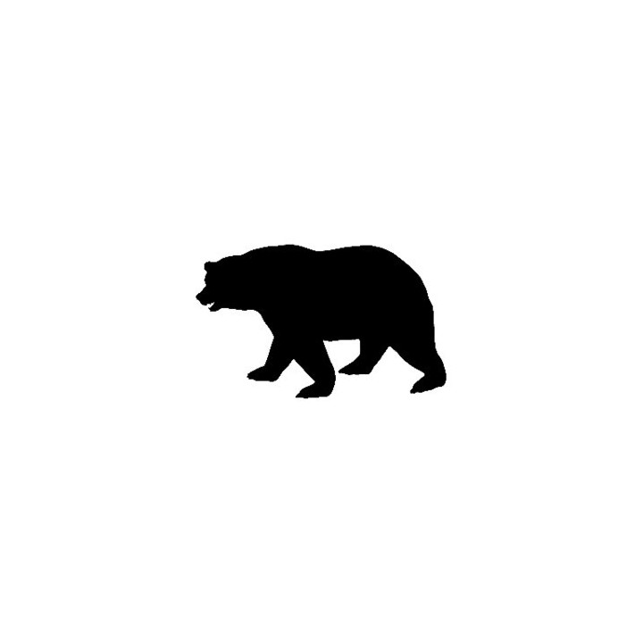 Bear Vinyl Decal Sticker V16 - DecalsHouse