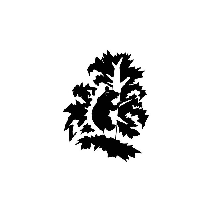 Bear Vinyl Decal Sticker V24 - DecalsHouse