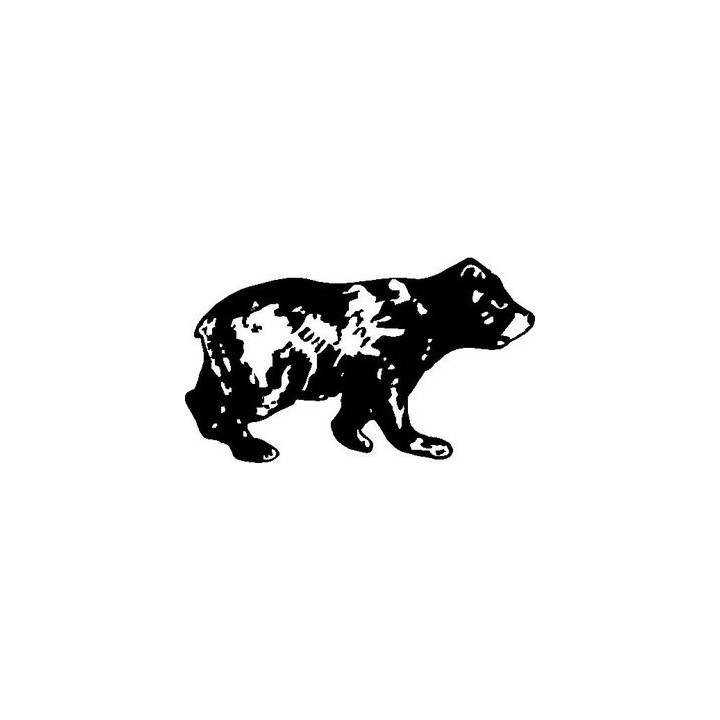 Bear Vinyl Decal Sticker V49 - DecalsHouse